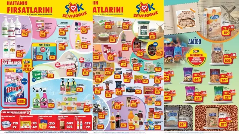 26 Ağustos'a Kadar Süper Fırsatlar! Buzdolabı Poşetinden Peynire Sepette İndirim Şoku