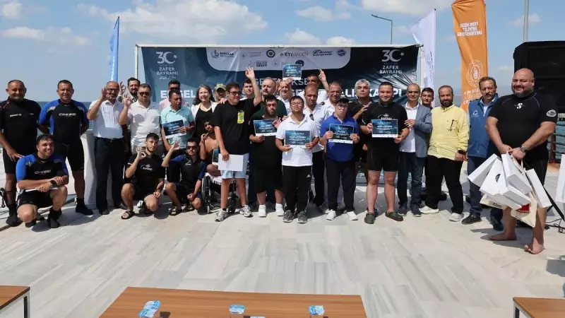 30 Ağustos Zafer Bayramı'nda Anlamlı Etkinlik: Engelli Sporcular Zafer Dalışı Gerçekleştirdi!