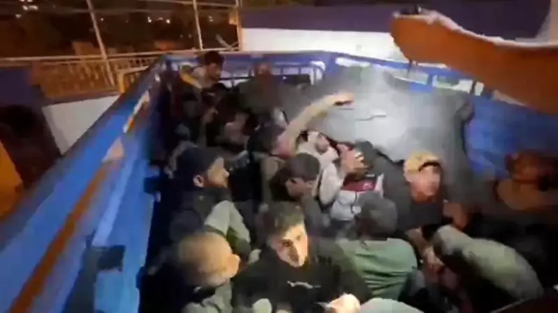 42 Göçmenin Akılalmaz Yakalanışı: Banker Bilo Filmini Aratmayan Sahne!