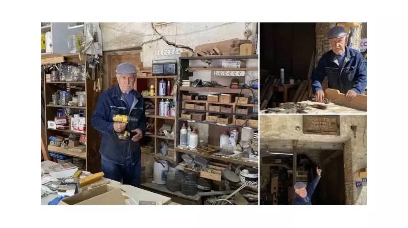 75 Yaşındaki Marangoz Ustası, 12 Yıllık Eğitimle Sanayiyi Ciragsız Bıraktı!