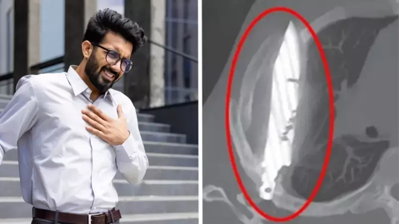 8 Yıl Boyunca Göğsündeki Sinsi Tehlikeyi Fark Etmedi! Basit Bir Ağrı Sandığı Şeyin Gerçeği Şoke Etti