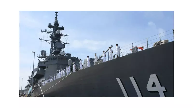 90 Yıl Sonra Bir İlk: Japon Savaş Gemileri Wellington'da Demir Attı!