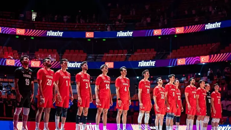 A Milli Erkek Voleybol Takımı'nın Macaristan Maçı Kadrosu Belli Oldu: İşte O İsimler!