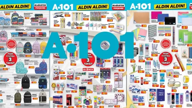 A101'den Öğrenci Velilerine Müjde! Okul Alışverişi Artık Çok Daha Hesaplı