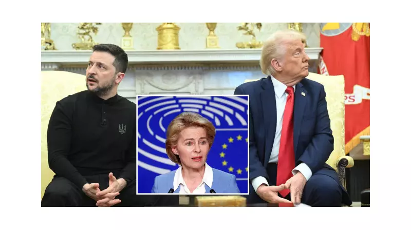 AB Komisyon Başkanı Leyen, Zelenskiy'nin Davetiyle ABD'deki Görüşmeye Katılacak!