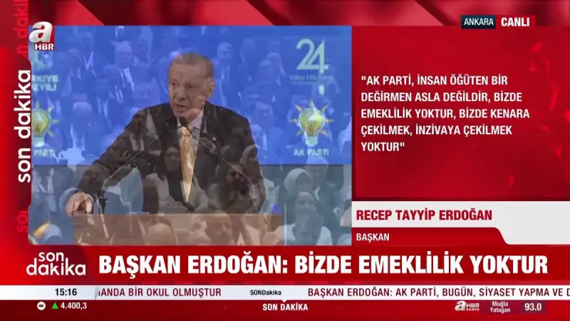 AK Parti 24 Yaşında: Erdoğan, 'Yeni Bir Yol Açtık' Dedi!
