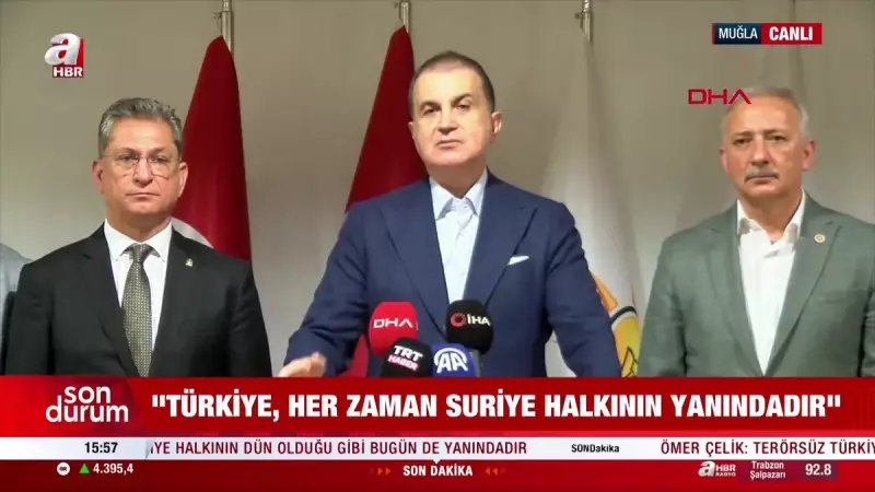 AK Parti Sözcüsü Ömer Çelik'ten Suriye Açıklaması: 'Türkiye Her Zaman Suriye Halkının Yanında'