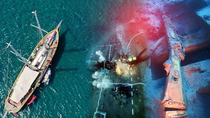 Akdeniz'in Derinliklerinde Osmanlı Hazinesi: 17. Yüzyıldan Kalma Batık Gemi Keşfedildi!