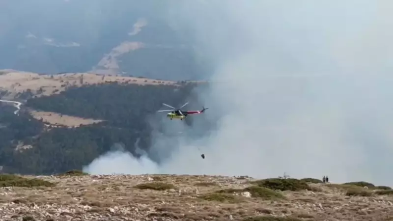 Amasya'da Ciğerleri Yakan Yangın: 350 Dönüm Yeşil Alan Kül Oldu!