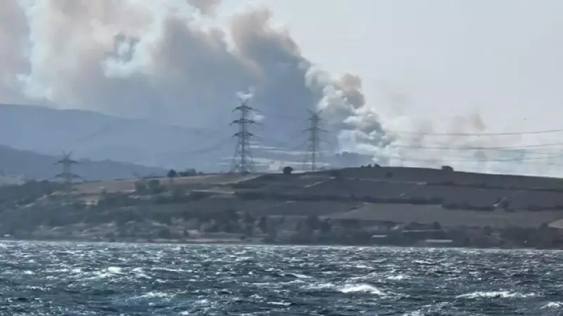 Çanakkale'de Alevlerin İstilası: Gelibolu'da Orman Yangını Köyleri Tehdit Ediyor!