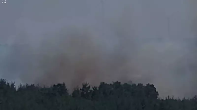 Çanakkale'de Orman Yangını: Alevler Yerleşim Yerlerine Doğru İlerliyor!