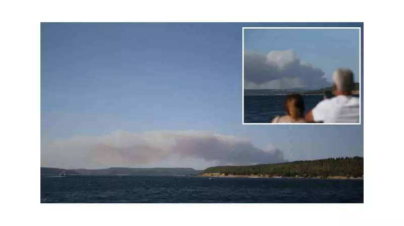 Çanakkale'de Orman Yangını: Alevlerle Mücadele Devam Ediyor!