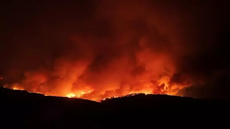 Çanakkale'de Tarihi Alanda Çıkan Yangına Havadan ve Karadan Müdahale: Alevlerle Amansız Mücadele!