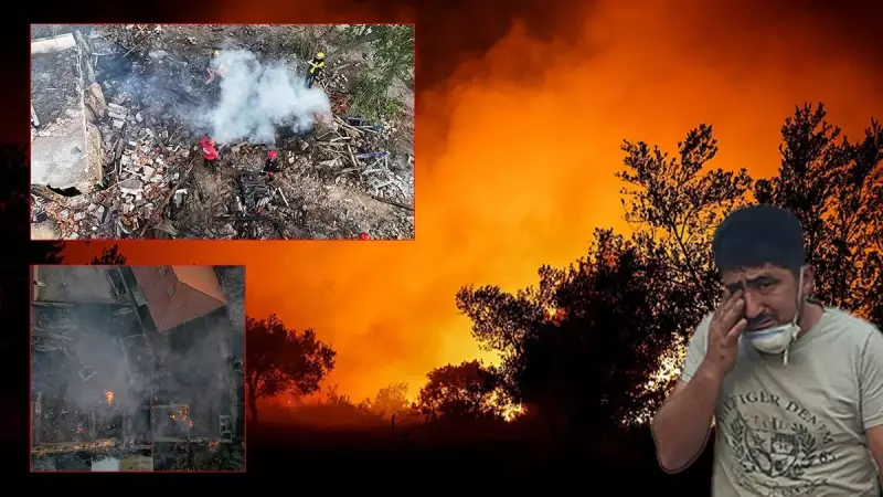 Çanakkale'deki Orman Yangını 2. Gününde: Alevler Köyü Yuttu, Mücadele Devam Ediyor!