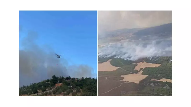 Çanakkale'deki Orman Yangını Alarmı: Tahliye Edilen Köy Sayısı 6'ya Yükseldi!