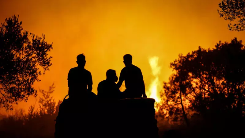 Çanakkale'deki Orman Yangını İkinci Gününde Büyüyor: Havadan Çarpıcı Görüntüler!