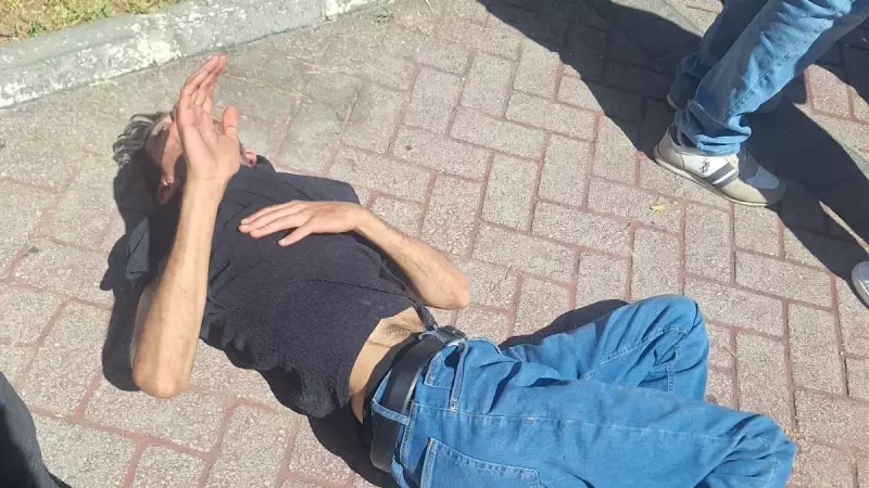 Ankara'da Sokak Ortasında Taciz Şüphelisine Linç Girişimi: 'Yeğenimi Takip Ediyordu'