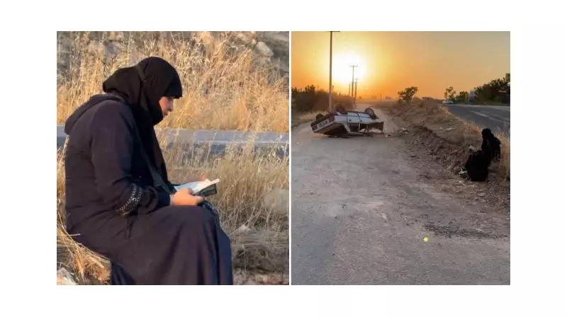 Şanlıurfa'da Ters Dönen Araçtan Mucizevi Kurtuluş: Kadın Kur'an Okuyarak Şükretti!