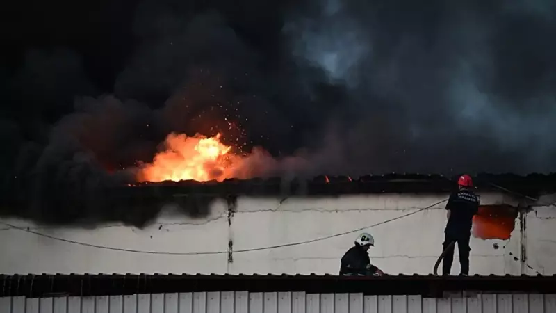 Antalya'da Otel Deposunda Çıkan Yangın, Korku Dolu Anlar Yaşattı!