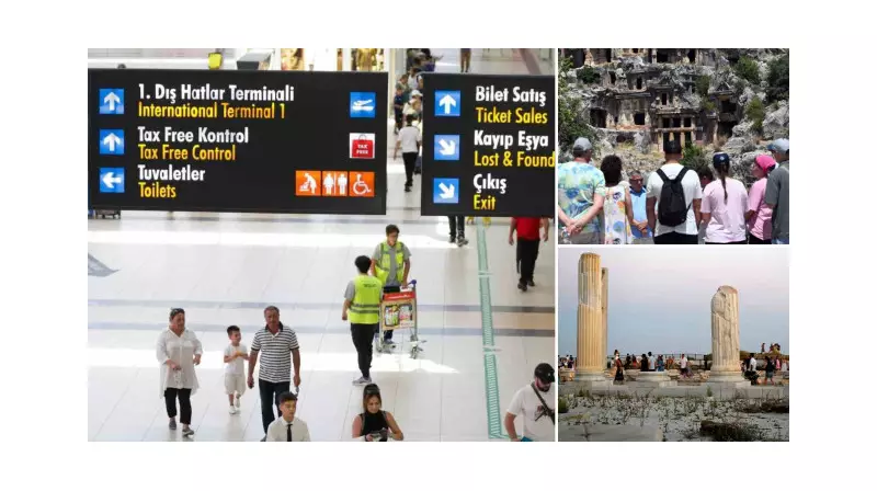 Antalya'da Turizm Patlaması: Bir Günde 105 Bin Ziyaretçiyle Rekor Kırıldı!