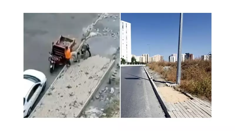 Avcılar'da Kaldırım Taşları Gizemli Bir Şekilde Kayboluyor! Belediye Harekete Geçti