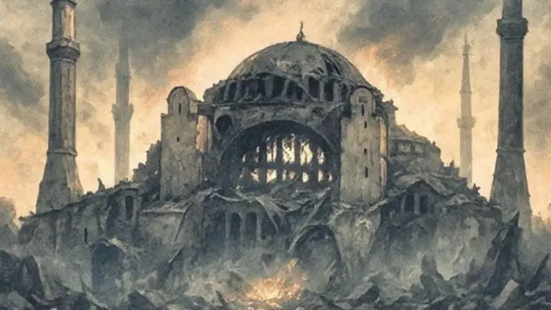 Ayasofya Camii'nde Korkunç Plan: Kundaklama Girişimi Son Anda Engellendi!