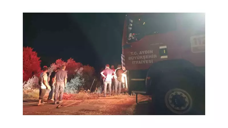 Aydın'da Çıkan Köşk Yangını Kısmen Kontrol Altında! İşte Son Durum