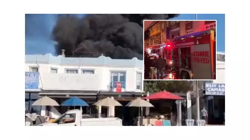 Bağcılar'da Oto Sanayi Sitesi'nde Çıkan Yangın: Yoğun Duman Panik Yarattı!