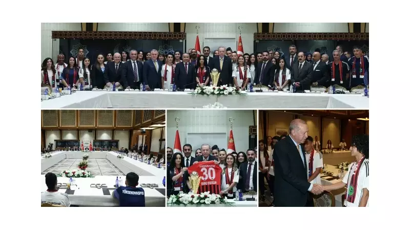 Başkan Erdoğan'dan Yüksekova'nın Futbol Perilerine Büyük Onur!