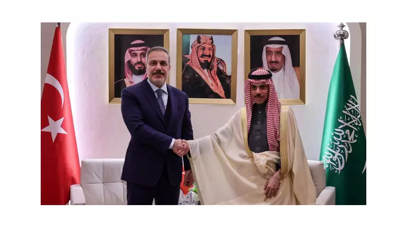 Bakan Fidan ile Suudi Arabistan Dışişleri Bakanı Riyad'da Kritik Görüşme Gerçekleştirdi!