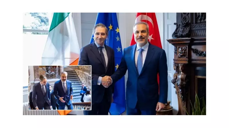 Bakan Fidan'dan Dublin'de Kritik Görüşme: İrlandalı Mevkidaşı Harris ile Diplomatik Temas