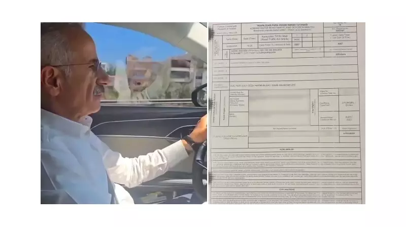 Bakan Uraloğlu'ndan Sürpriz İtiraf: Trafik Cezası Yedim, Bundan Sonra Daha Dikkatli Olacağım!