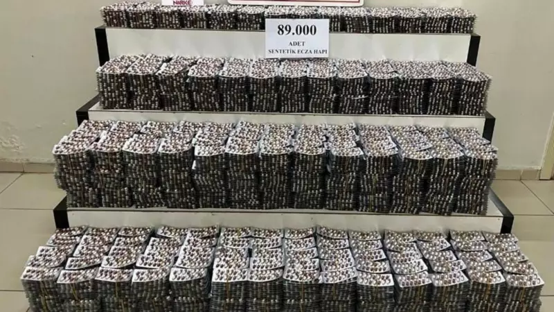 Balıkesir'de Dev Operasyon: 89 Bin Sentetik Hapla Büyük Darbe!