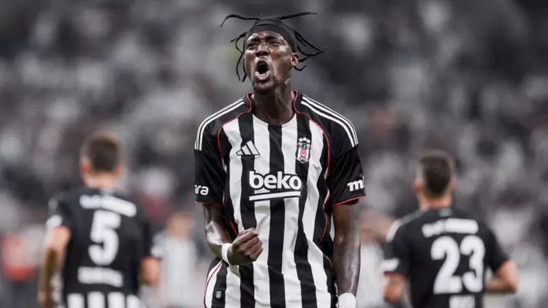 Beşiktaş'ta Abraham'dan Yine Gol Bombası! 5. Vuruşta Şov Devam Ediyor