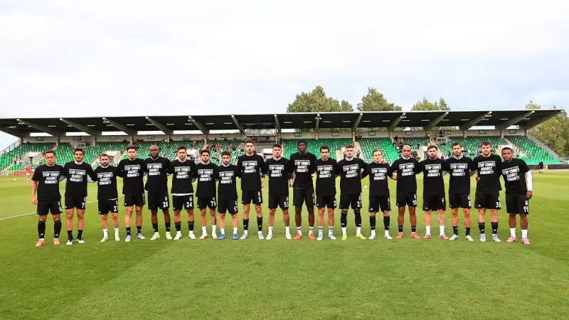 Beşiktaş'tan St Patrick's Maçında Çarpıcı Gazze Mesajı: 'İnsanlık Adına Durun!'