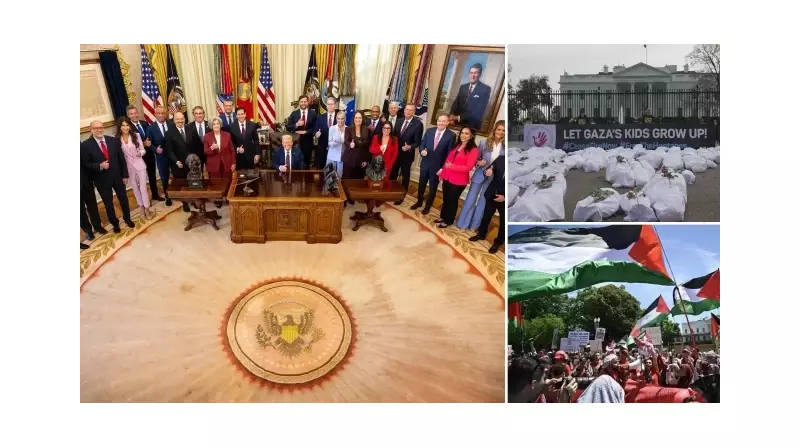 Beyaz Saray'da Tarihi Buluşma: Gazze İçin Kritik Adım!