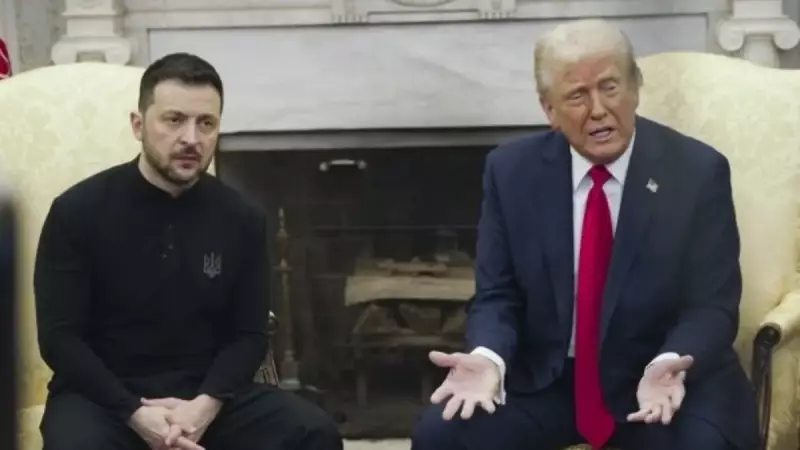 Beyaz Saray'da Ukrayna Zirvesi Öncesi Gerginlik Tırmanıyor: Trump'tan Sert Şartlar, Zelenskiy'den Geri Adım Yok!