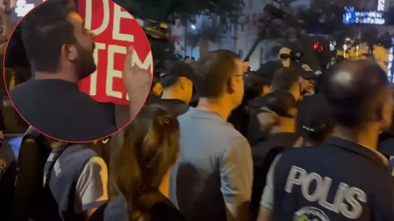 Beyoğlu'nda Skandal! Özgür Özel Mitinginde Polise Saldırı ve Darbe Çağrısı