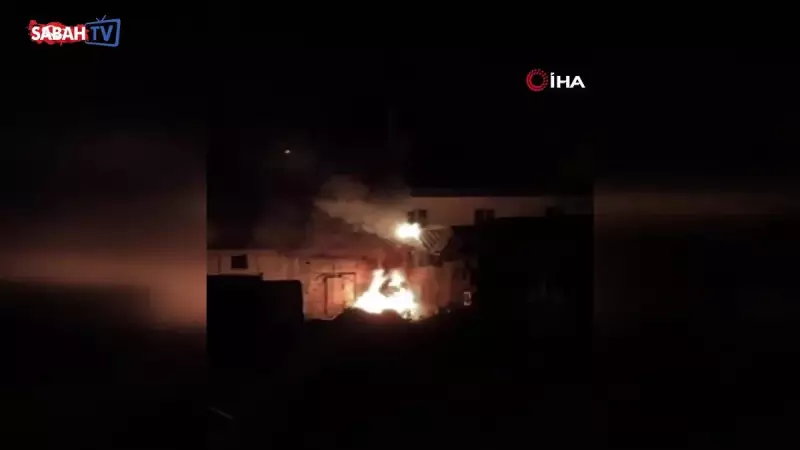 Bilinçsizce Yakılan Ateş Felakete Dönüştü: 4 Dükkan Kül Oldu!