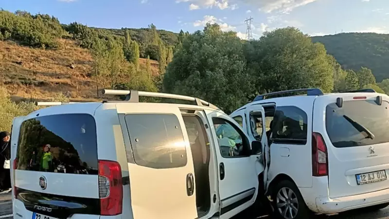 Bingöl'de Feci Kaza: İki Araç Çarpıştı, 11 Kişi Yaralandı!