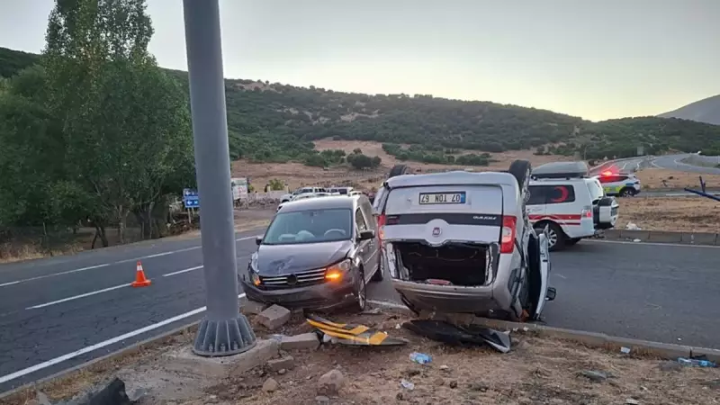 Bingöl'de Korkunç Trafik Kazası: 11 Kişi Yaralandı!