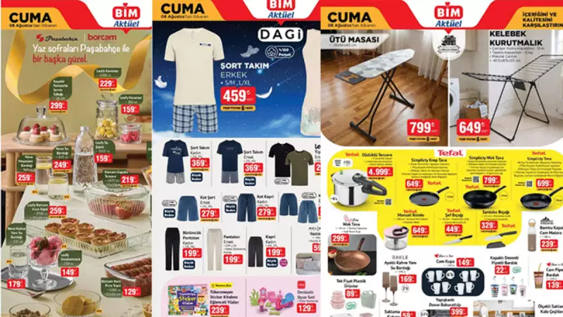 BİM'den Bu Hafta Çıkan Aktüel Ürünler Listesi: Düdüklü Tencere, Ütü Masası ve Daha Fazlası!
