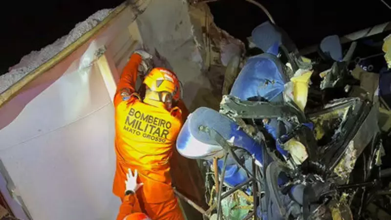 Brezilya'da Korkunç Kaza: Otobüs ile Kamyon Çarpıştı, 11 Can Gitti, 45 Yaralı!