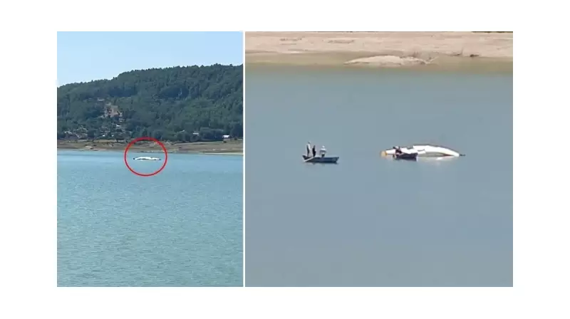 Burdur'da Eğitim Uçağı Su Alırken Feci Kaza: Yangın Tatbikatında Kanatlar Kırıldı!