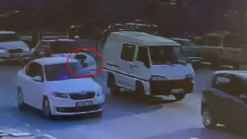 Bursa'da Düğün Konvoyunda Caka Yapan Magandalara Fena Ders! Polis Anında Müdahale Etti