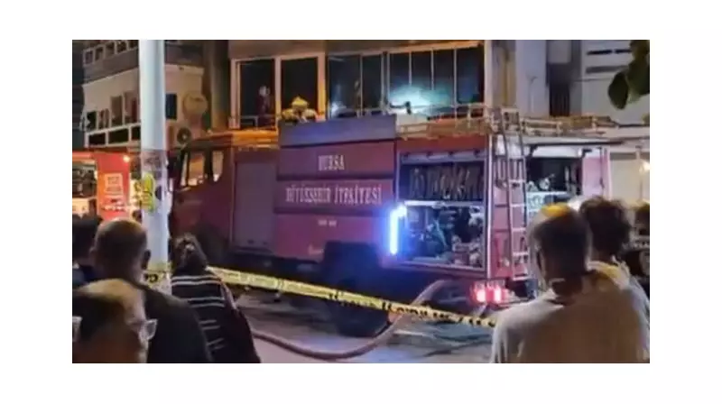 Bursa'da Site Yangını: Faciadan Son Anda Dönüldü!
