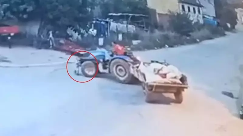 Bursa'da Yürekleri Ağza Getiren Kaza! 2 Yaşındaki Çocuk Traktör Altında Kaldı | Anbean O Anlar