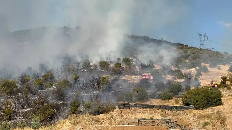 Bursa'nın Ciğerini Yakan Yangın! Orman Alevlerle Boğuşuyor, Havadan ve Karadan Destan Yazılıyor