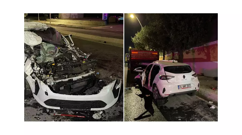 Büyükçekmece'de Korkunç Kaza! Park Halindeki Otomobile Tır Çarptı: 1 Ölü, 4 Yaralı