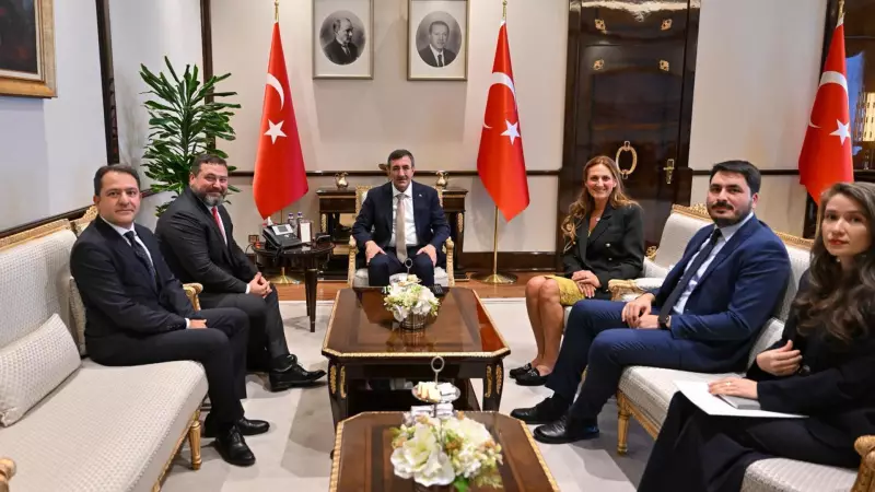 Cevdet Yılmaz, Kaspi.kz CEO'su Mikheil Lomtadze ile Stratejik İşbirliğini Masaya Yatırdı!